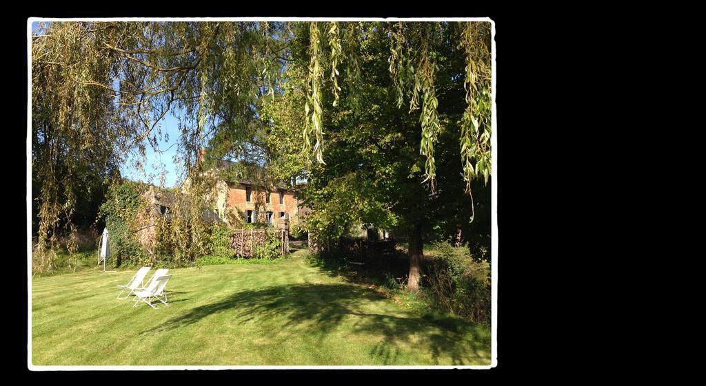 Manoir De Livet Bed and Breakfast Saint-Germain-de-Livet Rum bild