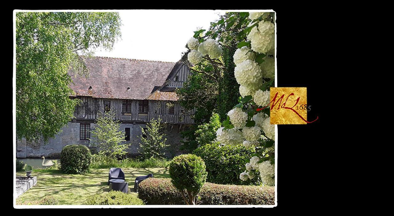 Manoir De Livet Bed and Breakfast Saint-Germain-de-Livet Exteriör bild
